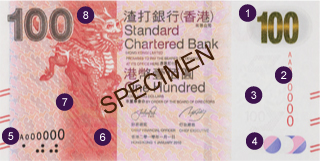 Banknote Security Feature (front)